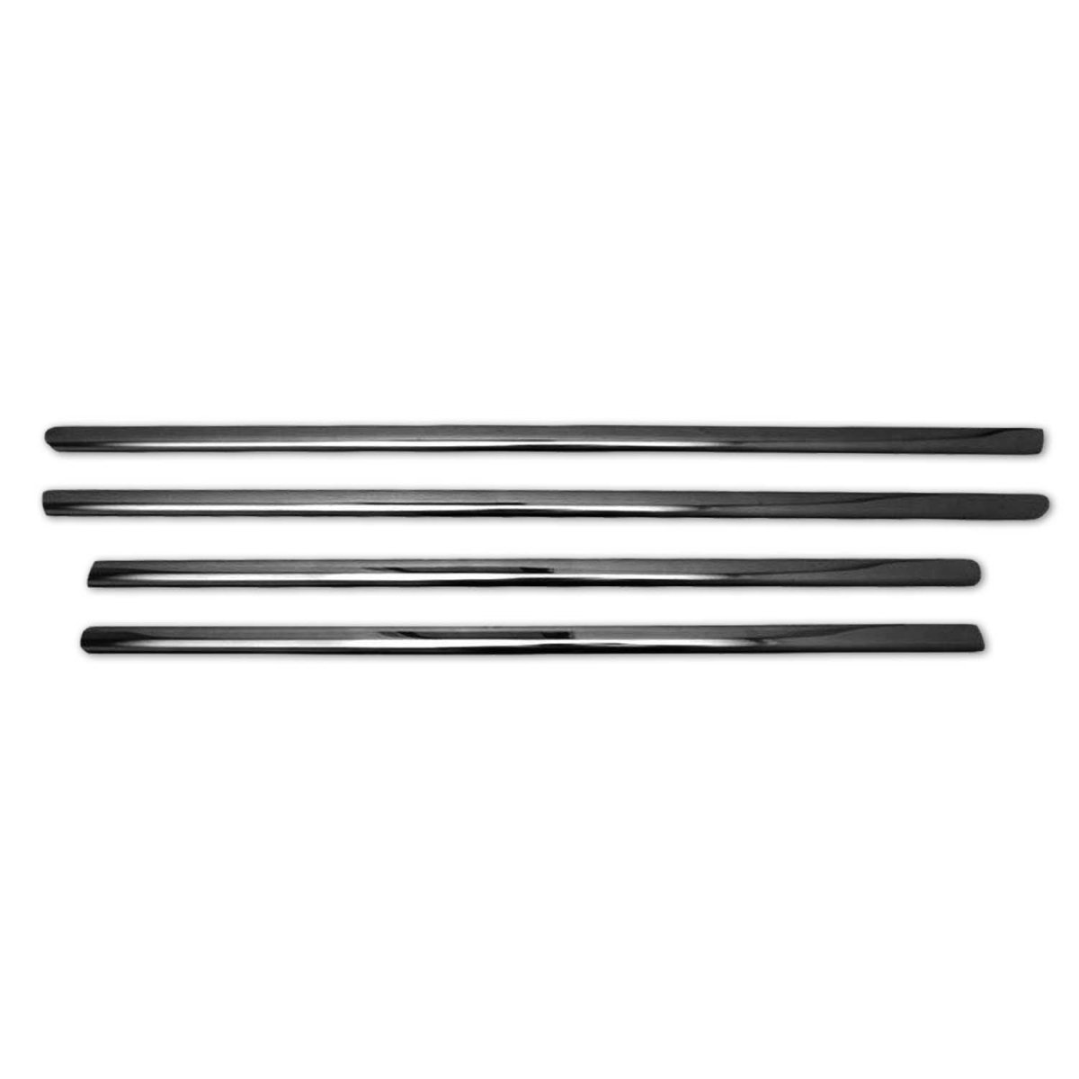 Mercedes ML Class Window Trim - Omac - S.Steel - Gloss Dark - '05-'11 Mercedes ML Class Window Trim - Omac - S.Steel - Gloss Dark - '05-'11